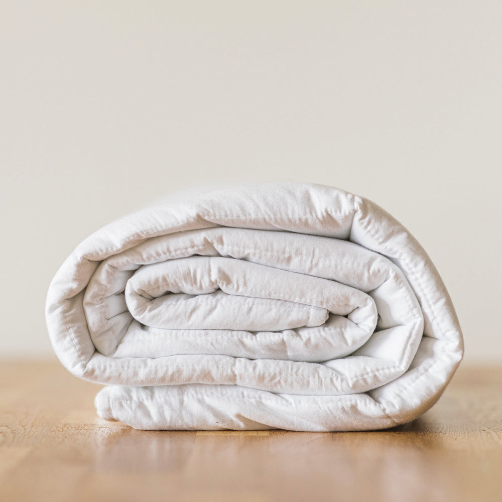 Maxi Koala Weighted Blanket & Premium Cotton Cover | Fresh White