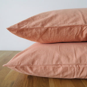 Premium Cotton  Pillowcase Set of 2  |  Desert Peach • Limited Edition •